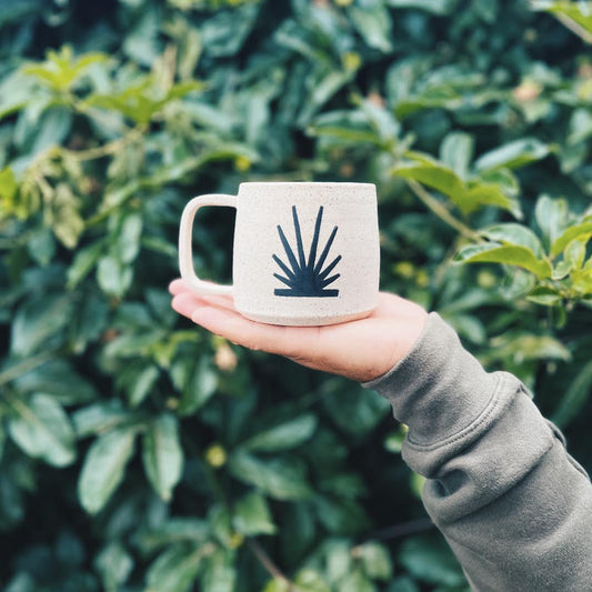 Handmade Agave Ceramic Mug